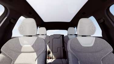 Volvo EX90 2025 updates roof